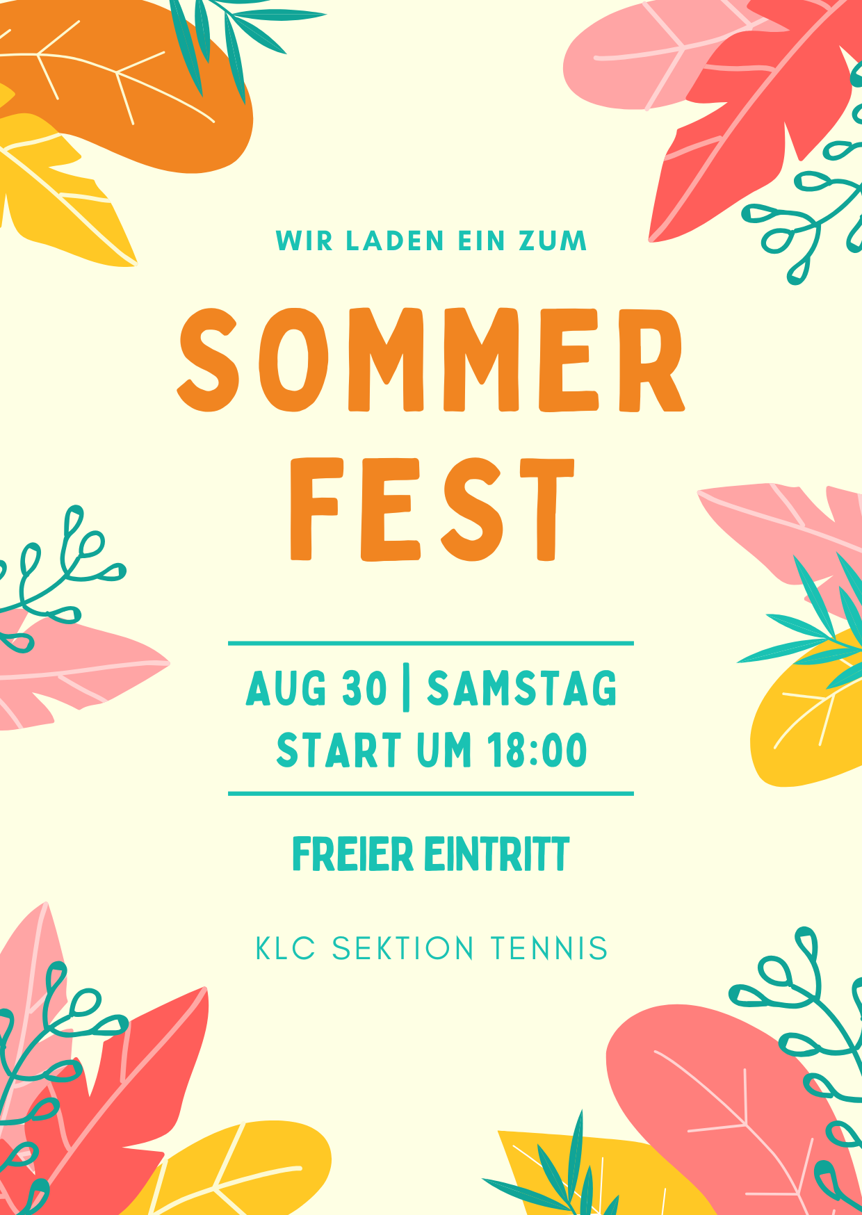 KLC Sommerfest